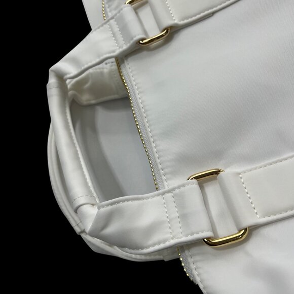 Stoney Clover Lane Classic Mini Duffle Bag Blanc‎ - Picture 8 of 14